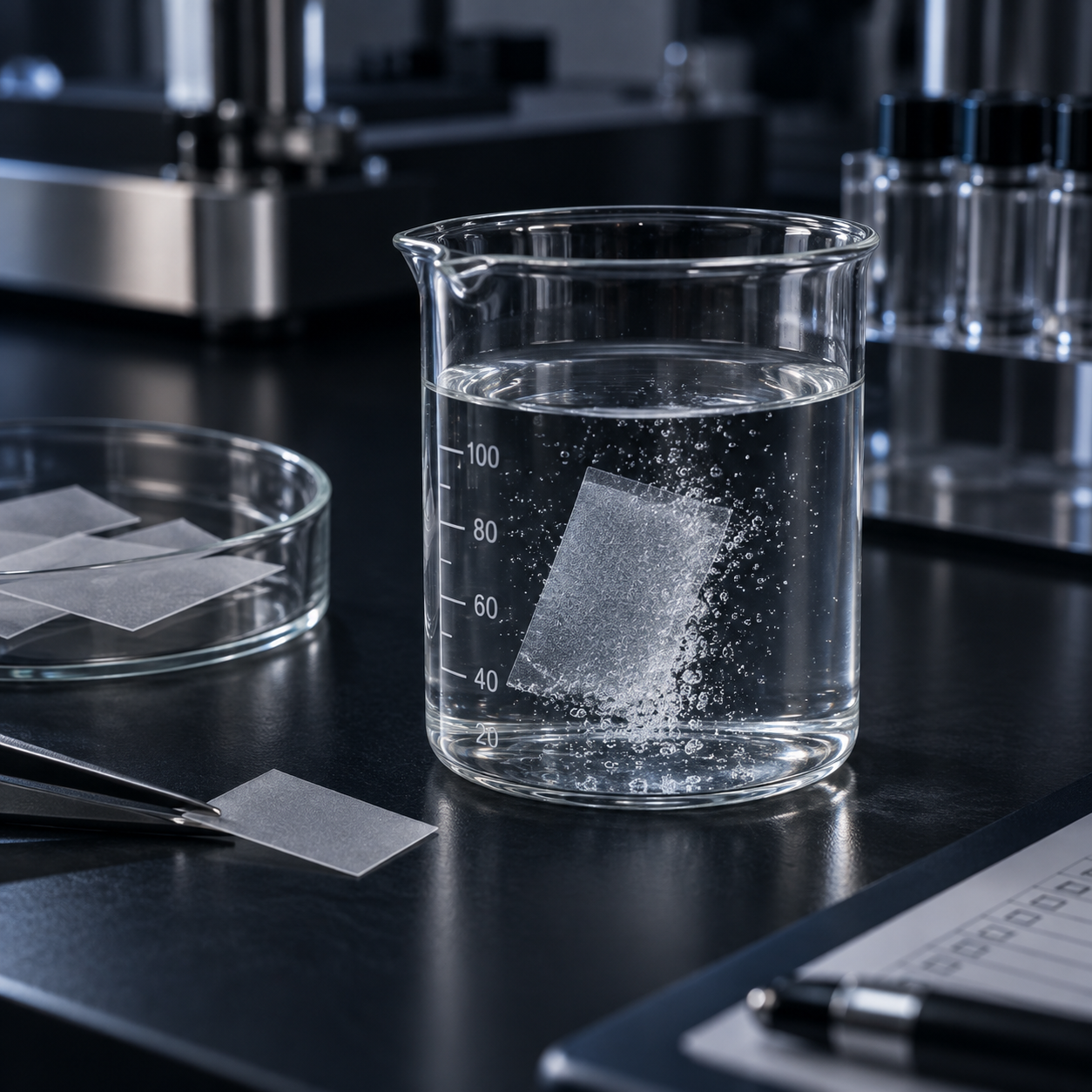 Verify stage dissolution testing